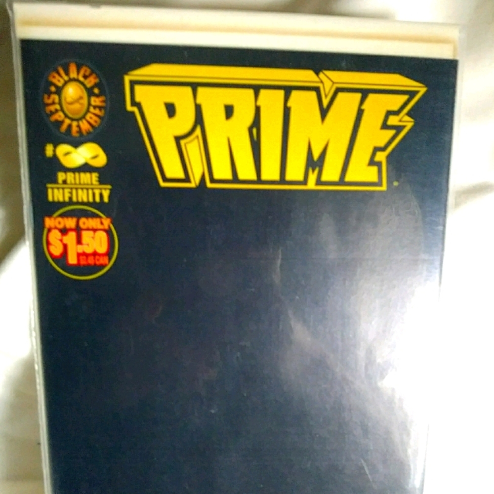1995 Malibu Comic Book Black September